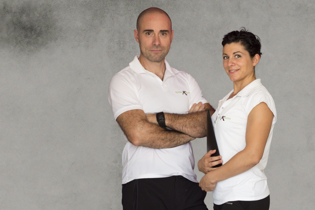 I personal fitness trainer Francesca e Valerio